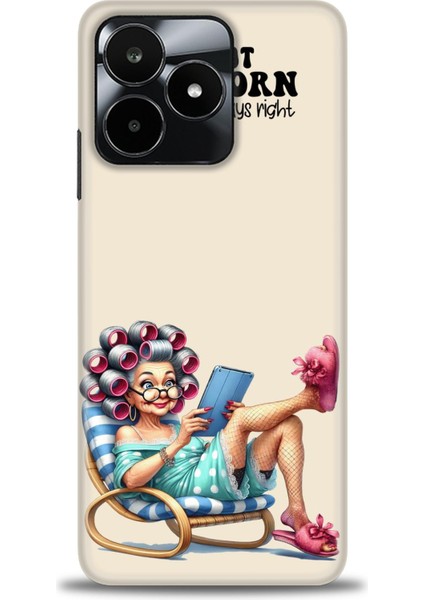 Realme C53 Kılıf Hd Baskılı Kılıf + 9h Nano Tam Kaplayan Ekran Koruyucu 49