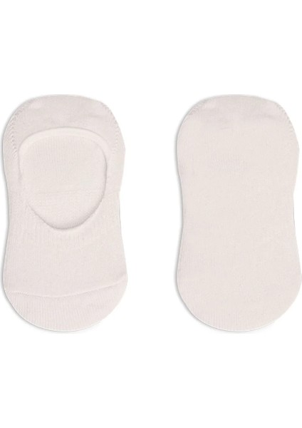 2'li Penye Babet Silikonlu Basic Çorap 30104 Ekru Ekru fırsatları