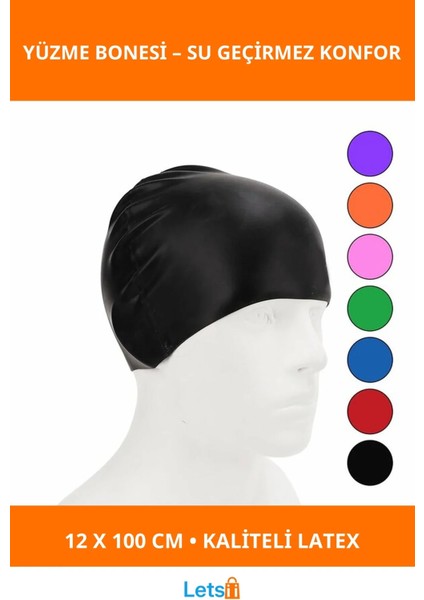 Su Geçirmez Dayanıklı Latex Havuz Yüzme Bonesi 12X100 cm