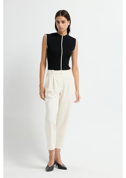 Gabardin Cepli Pantolon Vanilya 15345804000 fiyatları