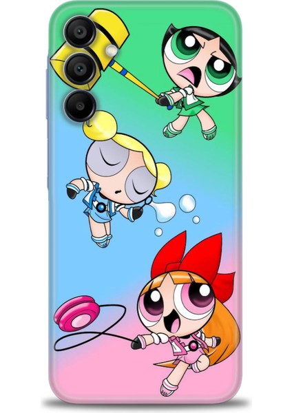 Samsung Galaxy A15 Hd Baskılı Kılıf + 9h Nano Tam Kaplayan Ekran Koruyucu 123