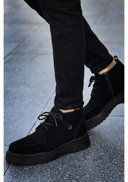 MN213 - Sst Bryggen Erkek Bot Sıyah