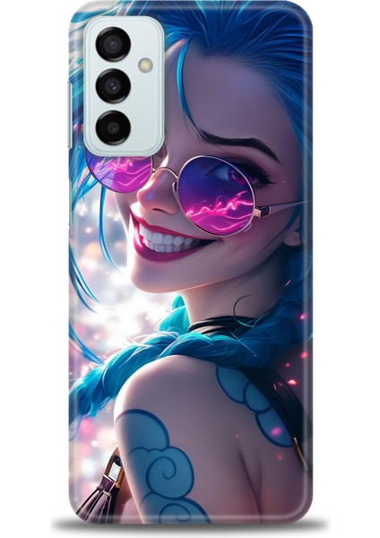 Samsung Galaxy M23 Hd Baskılı Kılıf + 9h Nano Tam Kaplayan Ekran Koruyucu 274