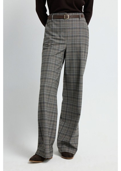 Gabardin Bol Pantolon Kahve 15342103010 fiyatları