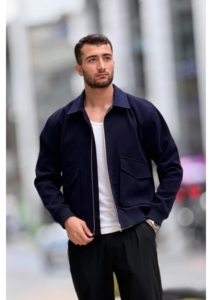 X-2025 Cep Detaylı Fermuarlı Astarlı Kaşe Mont fiyatları