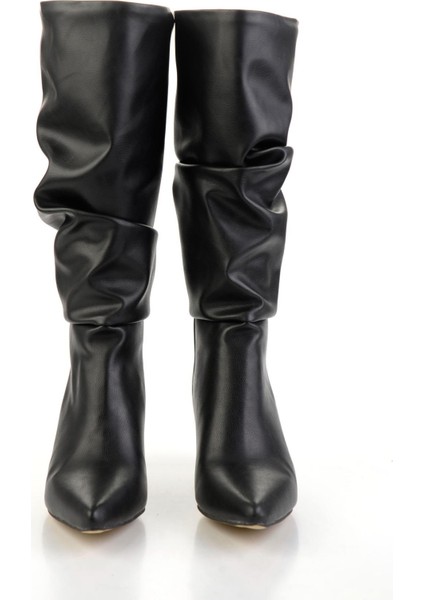 Siyah Kadın Çizme K03138060209 fırsatları