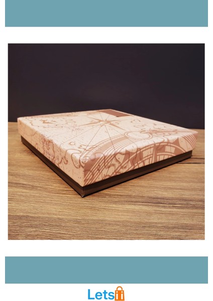 Kahverengi Pusula Tasarım Deri Defter Siyah Kalem indirimleri