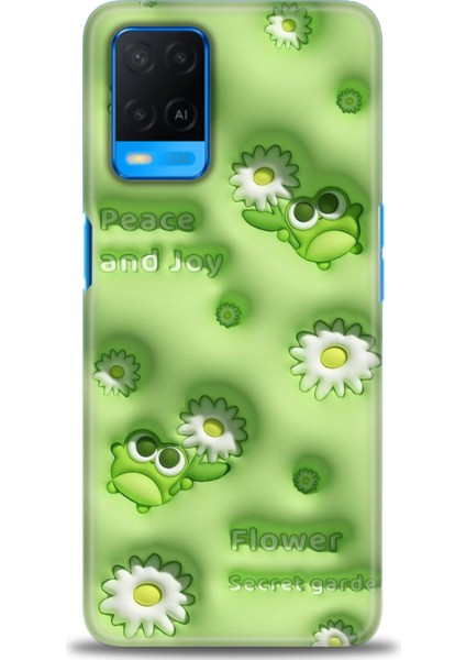 Oppo A54 4g Kılıf Hd Baskılı Kılıf + 9h Nano Tam Kaplayan Ekran Koruyucu 116