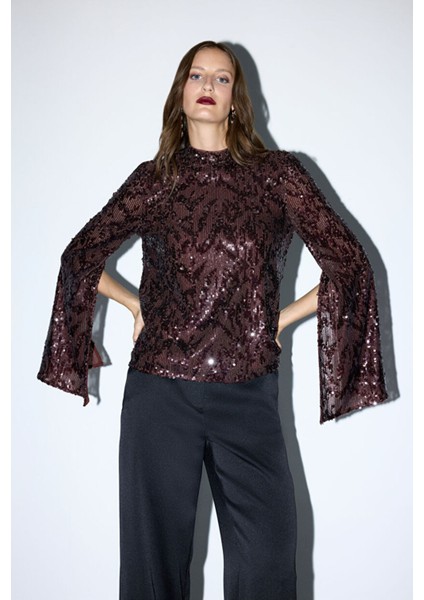 Mert Aslan Payet Bluz Kahve 11546037000 indirimleri