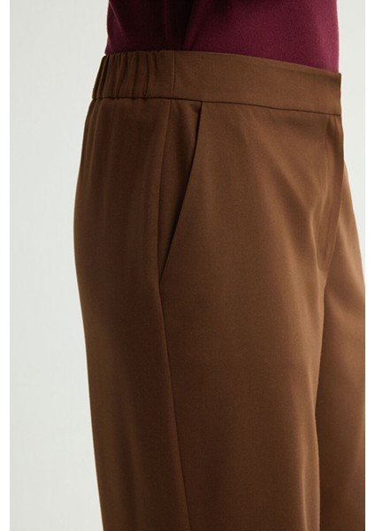 Geniş Paça Pantolon Kahve 153L9666000 indirimleri