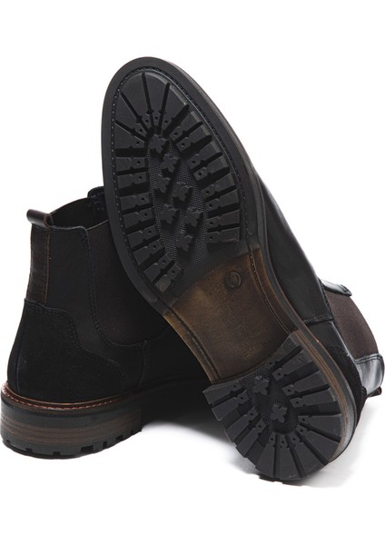 Erkek Bot 1124 005 Wk-John May Orkut Suede Black indirimleri