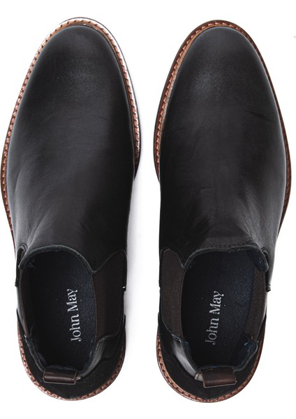 Erkek Bot 1124 005 Wk-John May Orkut Suede Black