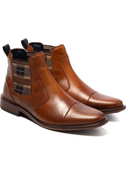 Erkek Bot 1158 001 Wk-John May Orkut Suede Cognac modelleri
