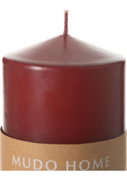 Sütun Mum Bordo 7X10CM fiyatları