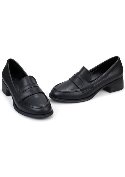 Papuçccity Fendii 03022 Kadın Günlük Loafer Ayakkabı