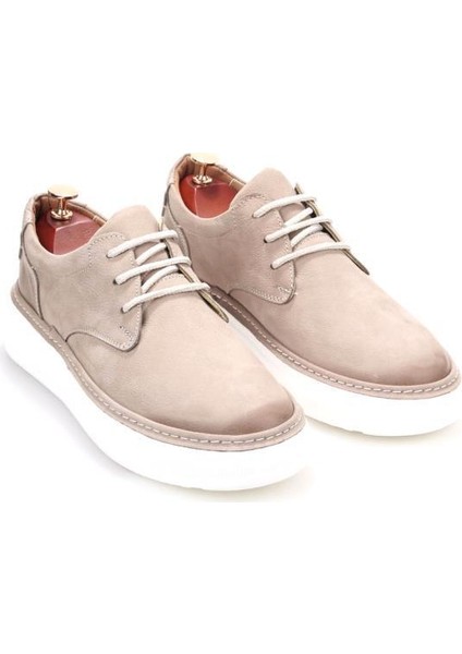 E-20 Ortopedik Erkek Günlük Yüksek Taban Deri Ayakkabı