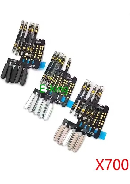 Samsung Galaxy Tab S8 X700 X706 Güç Anahtarı Açık Kapalı Ana Ekran Düğmesi Yan Tuş Esnek Kablosu Parmak Izi Dokunmatik Kimlikli Senalstore