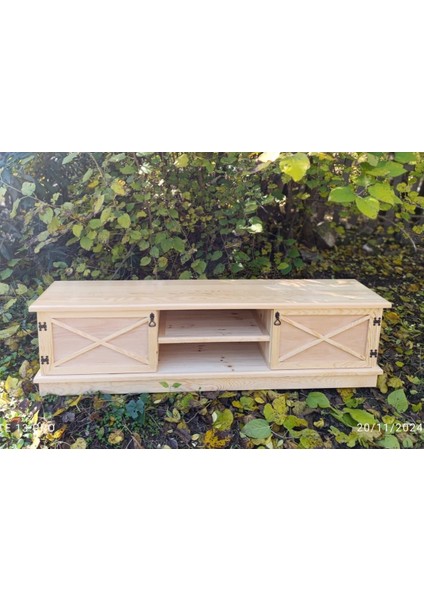 Mert %100 Doğal Ahşap Tv Ünitesi