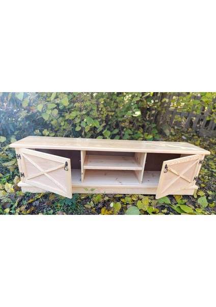 Mert %100 Doğal Ahşap Tv Ünitesi fiyatları