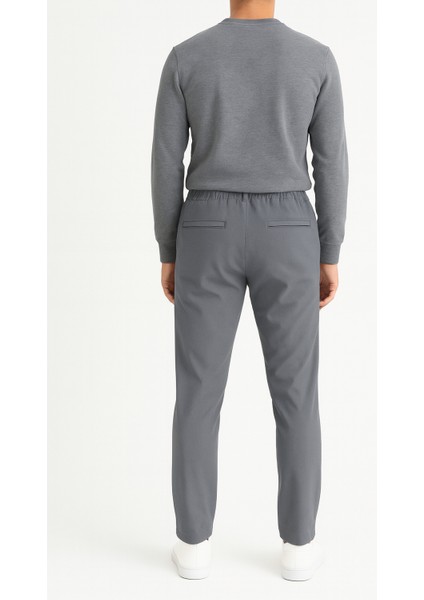 Ipli Keten Görünümlü Pantolon Likralı Slim fiyatları