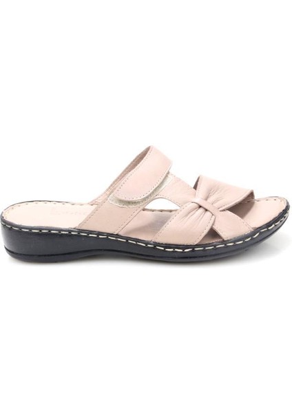 Ldr 03350 Kadın Ortopedik Kadın Deri Terlik