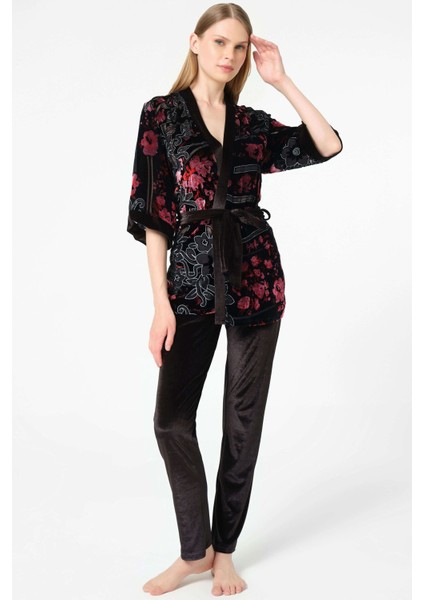 Bayan Sabahlık Bustiyer Pantolon Takım 5688 fiyatları