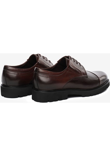 Erkek Kahverengi Hakiki Deri Klasik Ayakkabı 5K1KA64736 fırsatları