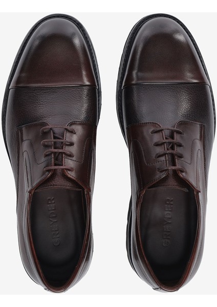 Erkek Kahverengi Hakiki Deri Klasik Ayakkabı 5K1KA64736 indirimleri