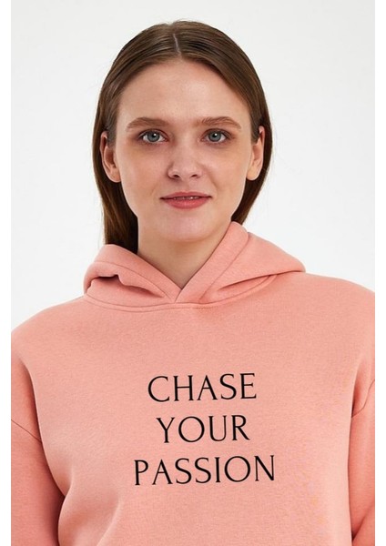 Unısex Baskılı Şardonlu Kapşonlu Sweat fiyatları