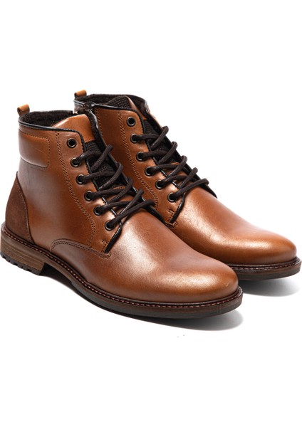 Erkek Bot 1179 010 Wk-John May Orkut Suede Cognac modelleri