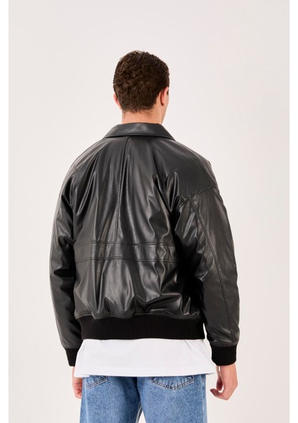 X-2015 Etek Kol Ribanalı Astarlı Deri Mont indirimleri