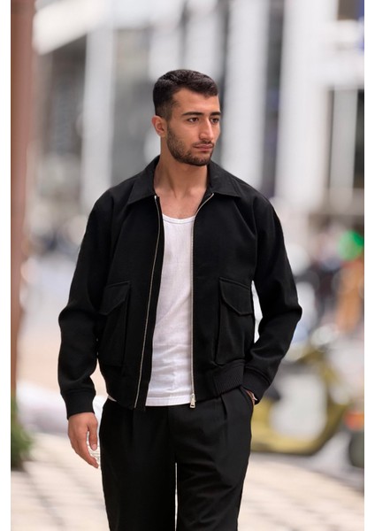 X-2025 Cep Detaylı Fermuarlı Astarlı Kaşe Mont fırsatları