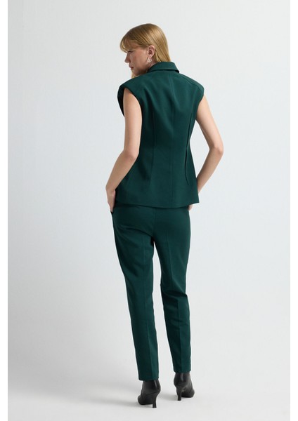 Uzun Yelek Yeşil 17945724000 indirimleri