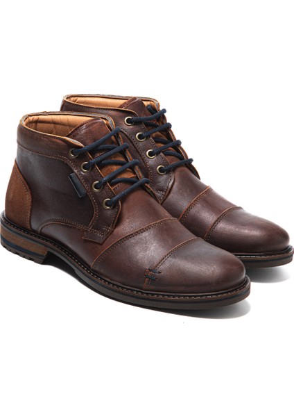 Erkek Bot 10522 021 Wk-John May Orkut Suede Cognac modelleri