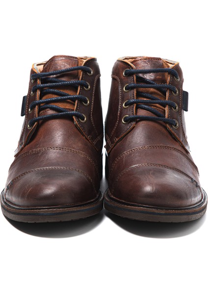 Erkek Bot 10522 021 Wk-John May Orkut Suede Cognac