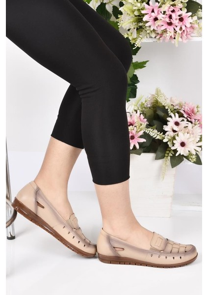 Orto Pedik Comfort Hakiki Deri Bayan Ayakkabı