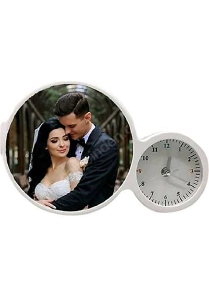 Kişiye Özel Fotoğraflı Masa Saati – Çerçeveli Dekoratif Hediye Saat (Sevgiliye, Eşe, Anneye, Babaya, Arkadaşa Özel) fiyatları