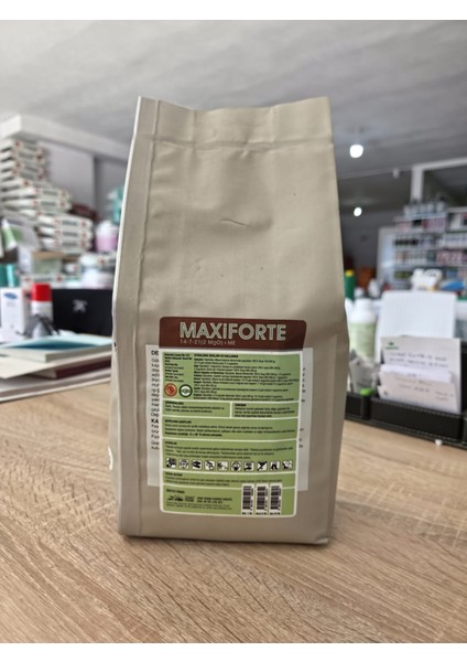 Maxiforte 14-7-21 (2 MgO) +ME 2.5 kg – Meyve İritme ve Büyütme Gübresi – Verim ve Kalite Artırıcı fiyatları