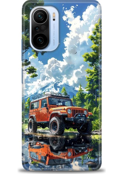 Xiaomi Redmi K40 Pro Hd Baskılı Kılıf + 9h Nano Tam Kaplayan Ekran Koruyucu 107