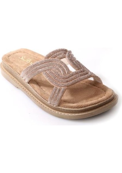 Sprs 02836 Günlük Kadın Taşlı Terlik modelleri
