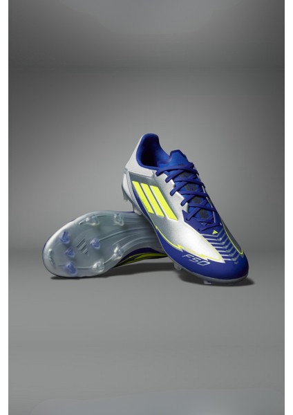 F50 League Fg/mg Messi Erkek Gri Futbol Krampon IH0918