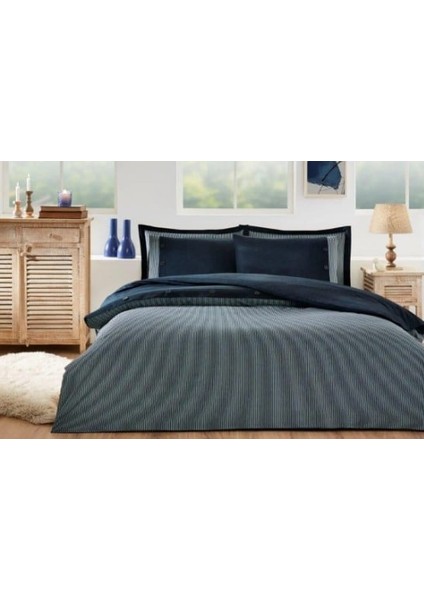 Özdilek Çift Kişilik Ranforce Nev Takımı Natural Lacivert