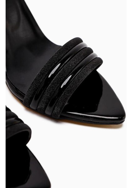 Mnrs 03359 8,5 cm Topuklu Kadın Stiletto Abiye Ayakkabı fırsatları