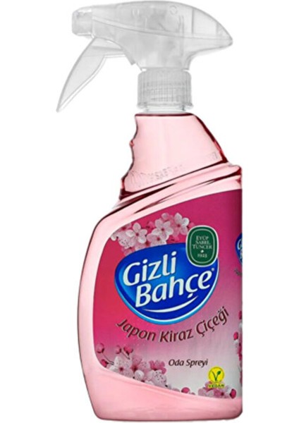 Gizli Bahçe Japon Kiraz Çiçeği 500 ml Oda Spreyi