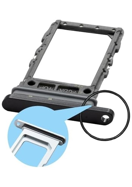 Samsung Galaxy Z Fold6 ile Uyumlu - Sım Tepsisi - Sım Kart Yuvası - Sım Kart Tutucu Yedeği Senalstore