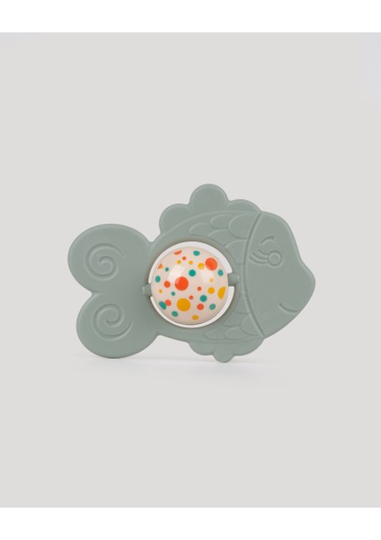 Arkadaşım Balık Diş Kaşıyıcı Çıngırak-Petrol Yeşili