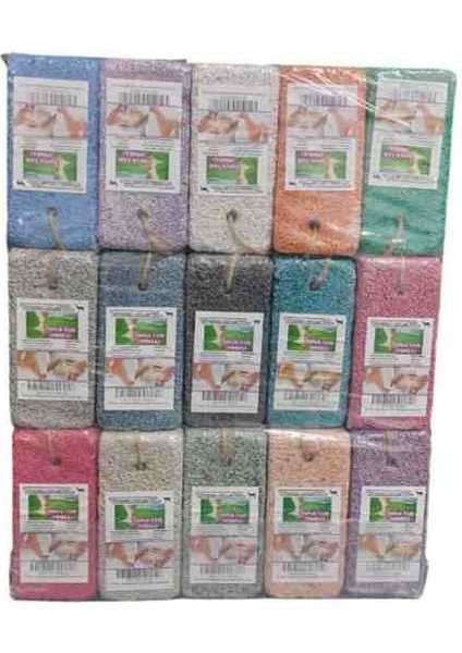 Ponza Topuk Taşı Askılı Ölü Deri Temizleyici 3'lü Set modelleri