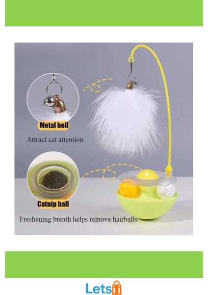 Zilli Kedi Otlu Eğlenceli Hacıyatmaz Oyuncağı indirimleri