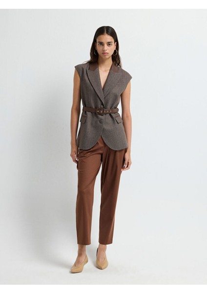 Uzun Yelek Kahve 17945633000 modelleri