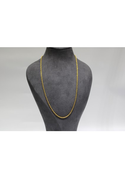 14 Ayar Altın Halat Modeli Zincir Kolye 3.26 gr indirimleri